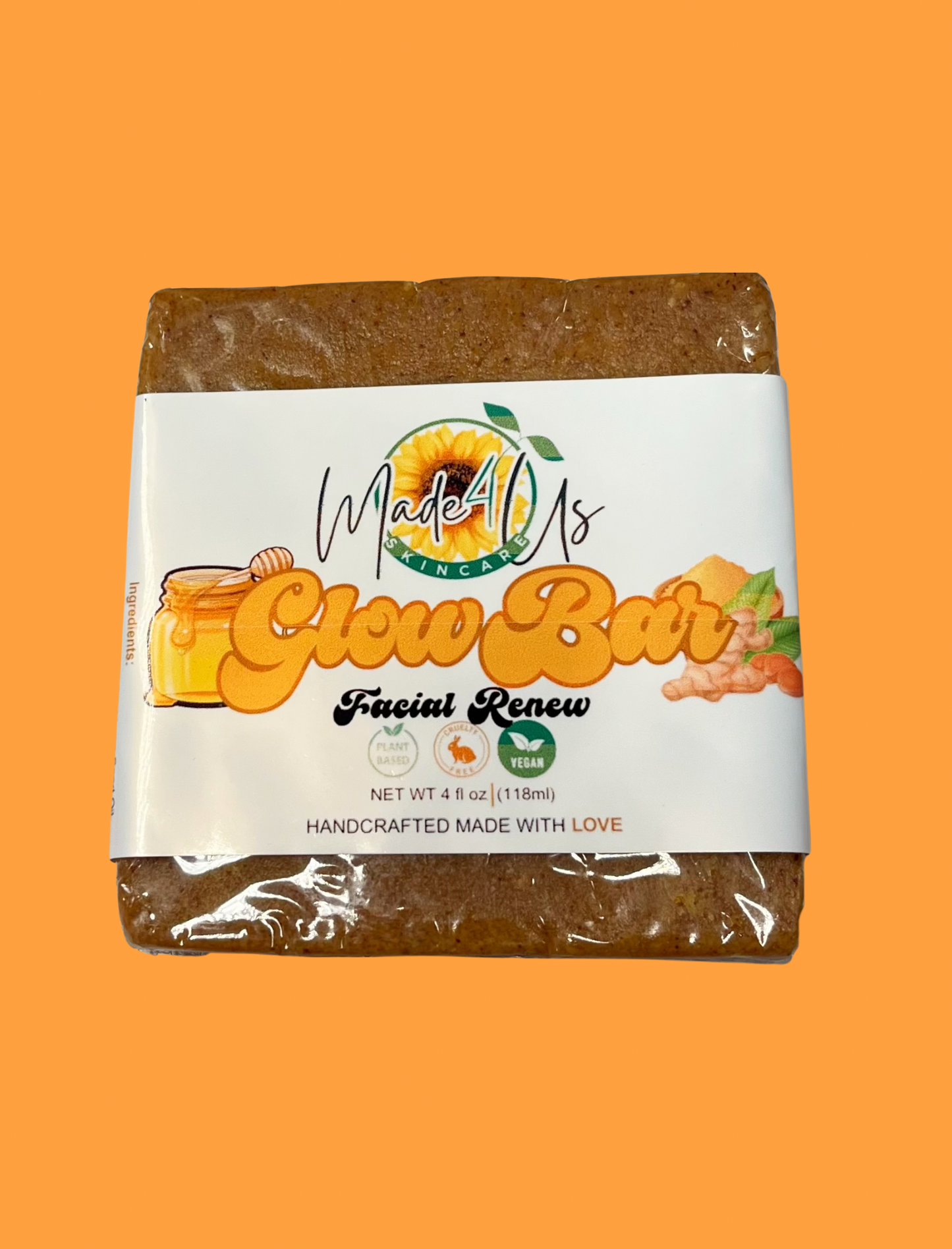 Honey Oat Glow Bar- Cleanser