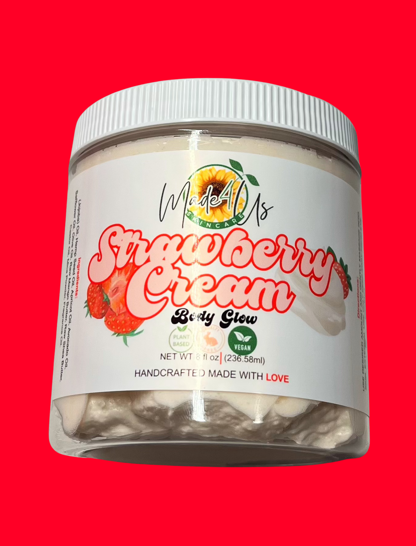 Strawberry Cream- Body Glow